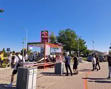 Bolid AlphaTauri jwe Wrocławiu