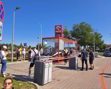 Bolid AlphaTauri jwe Wrocławiu