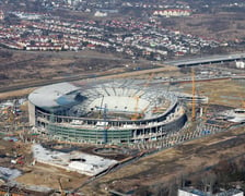 Budowa Tarczyński Areny we Wrocławiu w latach 2009-2011