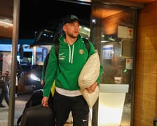 Autobus Śląska Wrocław podczas tournee treningowego