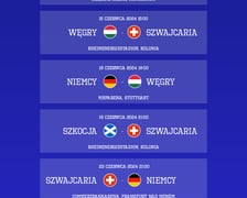 Euro 2024 - terminarz meczów, grupa A: Niemcy, Szkocja, Węgry, Szwajcaria