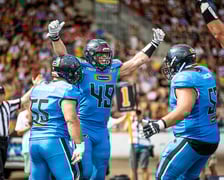 Zawodnicy Panthers Wrocław - Prague Lions