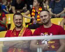 Kibice podczas meczu Betard Sparta Wrocław - GKM Grudziądz na Stadionie Olimpijskim