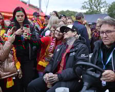 <p>Pożegnanie Taia Woffindena na Olimpijskim. Strefa kibica.</p>