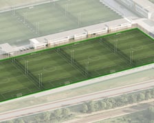 <p>Wizualizacja Wrocławskiego Centrum Sportu (bazy treningowej Akademii WKS Śląsk) - etap drugi</p>