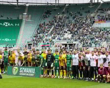 <p>Na zdjęciach mecz Śląska Wrocław z GKS Katowice na Tarczyński Arenie w sobotę 19 kwietnia</p>