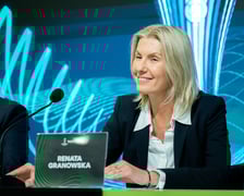 Renata Granowska. Konferencja na stadionie, 28 kwietnia 2025 roku