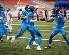 Panthers Wrocław pokonali Fehervar Enthroners 55:12 podczas pierwszego spotkania European League of Football 2025