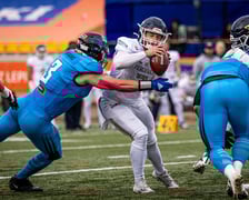 Panthers Wrocław pokonali Fehervar Enthroners 55:12 podczas pierwszego spotkania European League of Football 2025