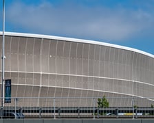 Dekoracje na finał Ligi Konferencji we Wrocławiu