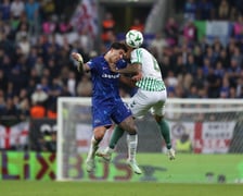 Finał Ligi Konferencji we Wrocławiu - piłkarze Chelsea i Realu Betis podczas meczu