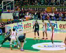 Mecz koszykówki Śląsk Wrocław - Hapoel Midtown Jerozolima 6 stycznia w hali Orbita.