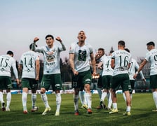 Piłkarze podczas meczu Polonia Warszawa - Śląsk Wrocław