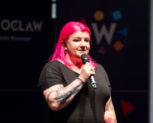 Joanna Czerkasow, dyrektorka Biura Wrocław Bez Barier Urzędu Miejskiego Wrocławia, II Dolnośląski Kongres Praw Zwierząt, 17 kwietnia 2026 r.