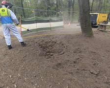 Prace w Parku Grabiszyńskim we Wrocławiu