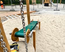 Powstający park przy ul. Idzikowskiego we Wrocławiu