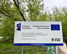 Powstający park przy ul. Idzikowskiego we Wrocławiu