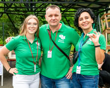 WKE podczas wydarzenia prezentującego mobilną grę miejską.