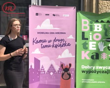 WKE podczas wydarzenia prezentującego mobilną grę miejską.
