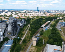 Działka na której ma powstać Park Henrykowski