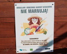 <p>Rodzinny Ogr&oacute;d Działkowy "Radość Życia" przy ul. Klecińskiej we Wrocławiu, 25.08.2026.</p>