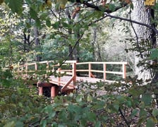 Most w Lesie Sołtysowickim po remoncie