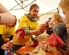 Zielony piknik na placu Strzegomskim