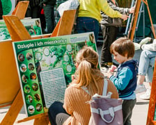 ?Dzień Przyjazny Planecie? w Magnolia Park. Uczestnicy pikniku ekologicznego z 2022 r. / zdjęcie archiwalne