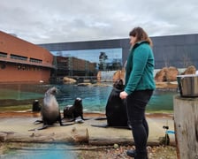 Zajęcia praktyczne studentów we wrocławskim zoo