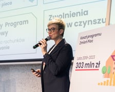 Konferencja prasowa podsumowująca program Zmień Piec