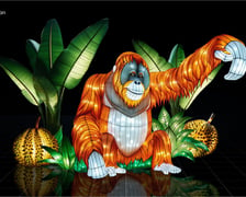 <p>Wizualizacja Garden of Lights "Dzika Azja" - orangutan&nbsp;</p>