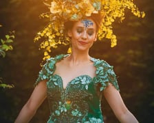 <p>W programie Festiwalu Traw i Kwiat&oacute;w Jesieni w Arboretum Wojsławice będzie m.in. pokaz stroj&oacute;w z traw i kwiat&oacute;w</p>