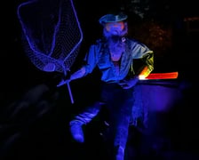 Wieczorne, dyniowe iluminacje w Ogrodzie Botanicznym