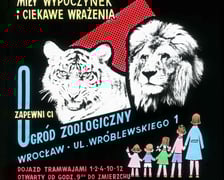 Slajdy reklamowe wrocławskiego zoo, lata 1957-1960