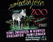 Slajdy reklamowe wrocławskiego zoo, lata 1957-1960