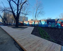 Nowy park kieszonkowy powstaje przy ul. Stysia we Wrocławiu