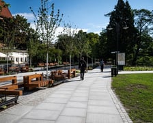 Plac wokół pomnika Chrobrego po remoncie, wrzesień 2025