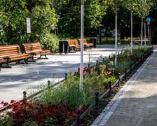 Plac wokół pomnika Chrobrego po remoncie, wrzesień 2025