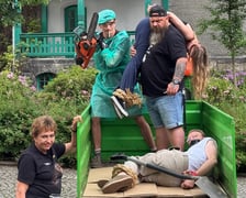 Członkowie "gangu" z viralowego filmu wrocławskiego zoo