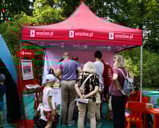 Piknik Wakacje z zielonym Wrocławiem w parku Brochowskim
