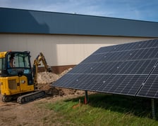 Budowa instalacji fotowoltaicznej MPWiK we Wrocławiu