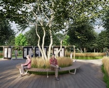 Park Literacki na Złotnikach - wizualizacje