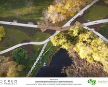 Skwer między ulicami Żernicką a Objazdową na osiedlu Żerniki we Wrocławiu