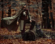 Halloweenowa sesja z podopiecznymi wrocławskiego Schroniska dla Bezdomnych Zwierząt.