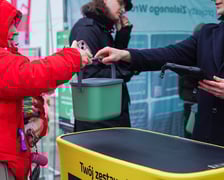 Rozdawanie pojemników na bioodpady przy ul. Zakładowej - 20.12.2025