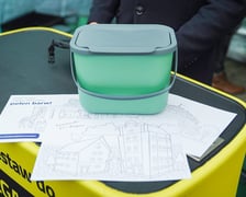 Rozdawanie pojemników na bioodpady przy ul. Zakładowej - 20.12.2025