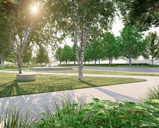 Wizualizacja trzeciego etapu prac na skwerze Hansa Scharouna we Wrocławiu