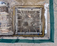 Prace przy zazielenieniu Rynku, 11.02.2026.