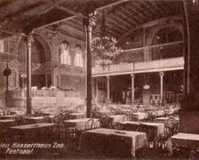 <p>Budynek Terrarium przed wojną, gdy mieściła się tu restauracja</p>