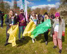 Akcja Czysta Odra, Wrocław, 8 kwietnia 2026, okolice Kładki Zwierzynieckiej